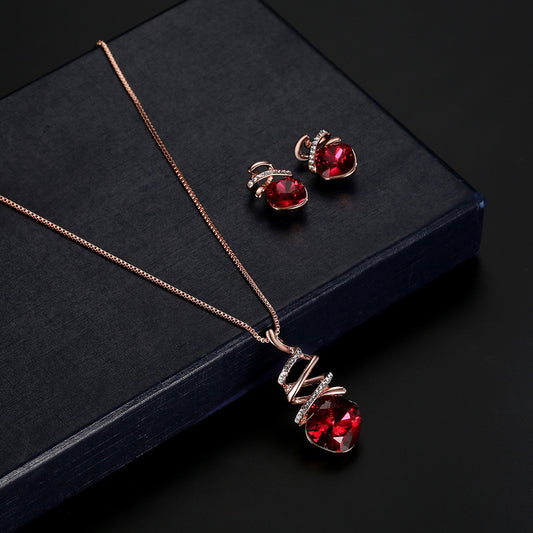 Bridal Necklace & Earring Set – Elegant Fashion Jewelry for Weddings