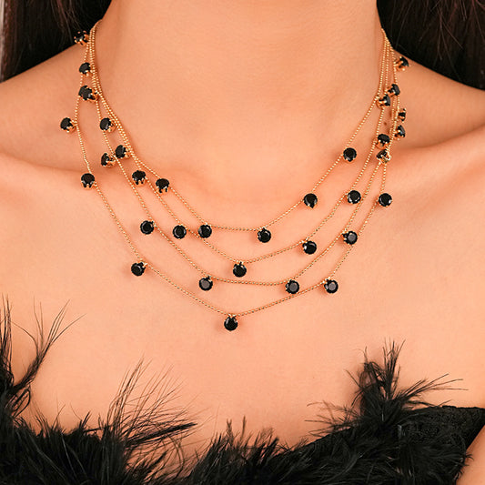 Exaggerated Light Luxury Clavicle Chain