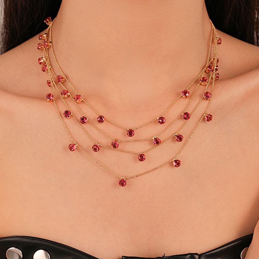 Exaggerated Light Luxury Clavicle Chain