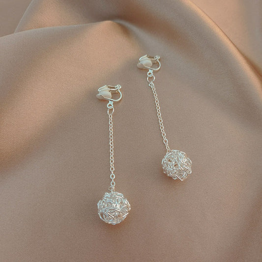High-Grade Pearl Ear Clip – Elegant Non-Pierced Earrings for Women