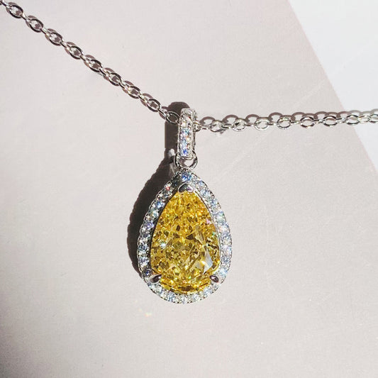 Women's Fashion Big Water Drop Pendant Necklace