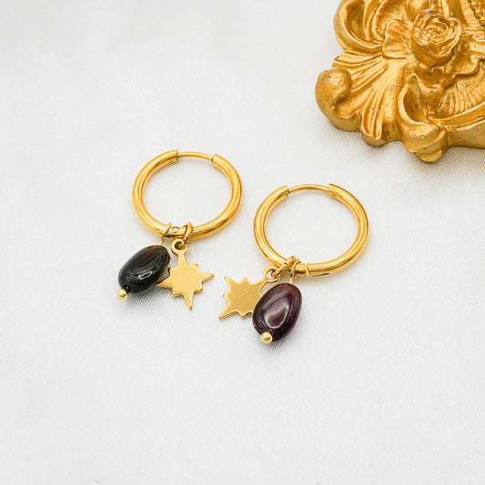 European & American Style Amazonite Earrings – Women's Fashion Jewelry