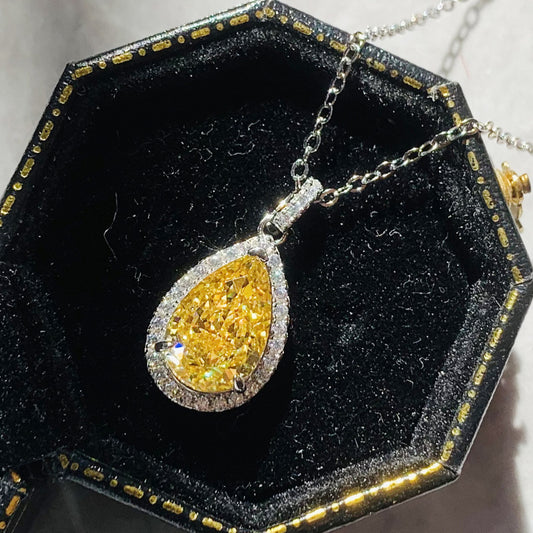 Women's Fashion Big Water Drop Pendant Necklace