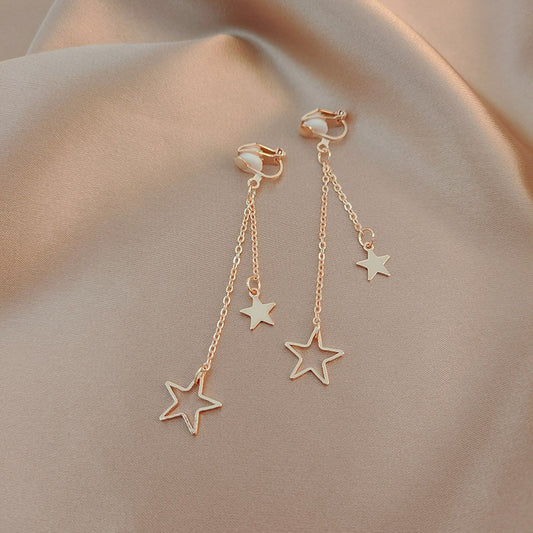 High-Grade Pearl Ear Clip – Elegant Non-Pierced Earrings for Women