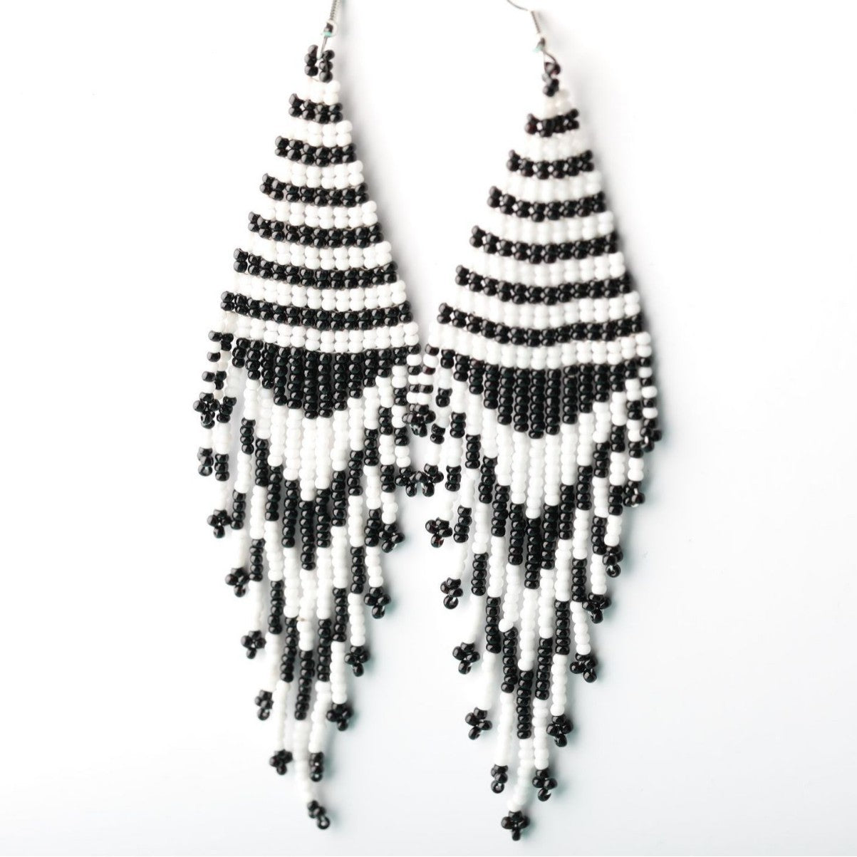 Bohemian Style Long Tassel Beads Earrings