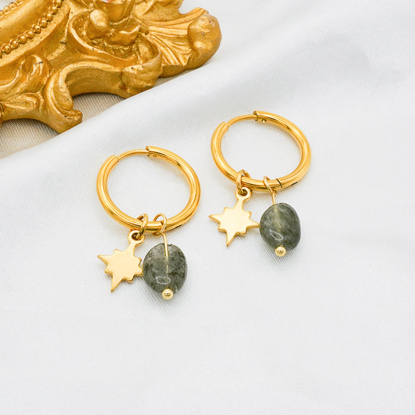 European & American Style Amazonite Earrings – Women's Fashion Jewelry