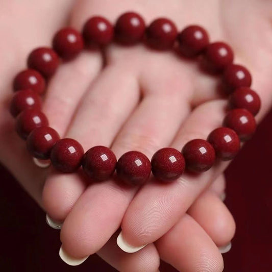 Cinnabar Double Pixiu Bracelet