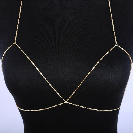 Retro Bikini Body Chain – Fashionable & Simple Statement Jewelry