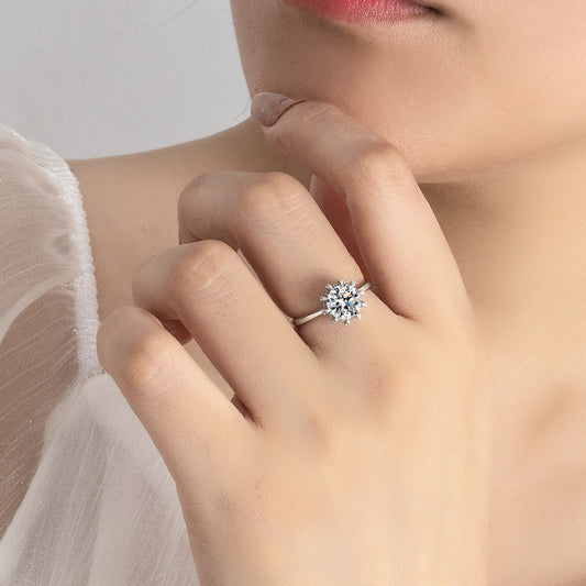 European & American Fashion Crown Ring