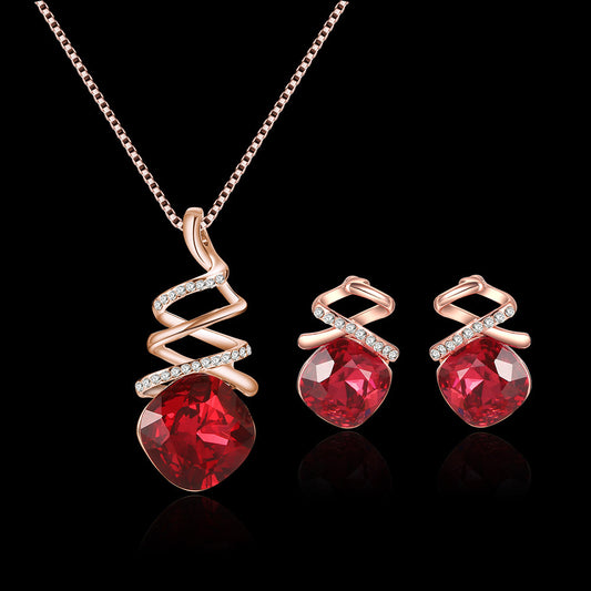 Bridal Necklace & Earring Set – Elegant Fashion Jewelry for Weddings