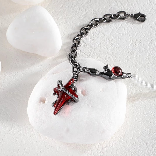 Unique Dark Style Luxury Niche Bracelet — High-End Personality Jewelry